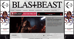 Desktop Screenshot of blastbeast.dk